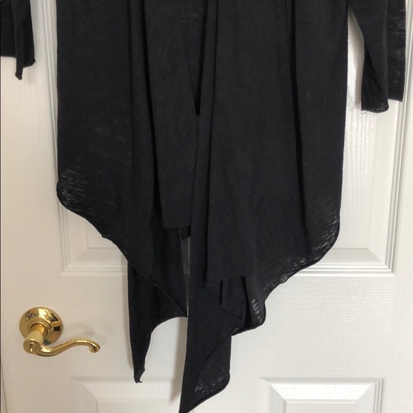 Alternative High Low Short Sleeved Cardigan - Picture 5 of 7